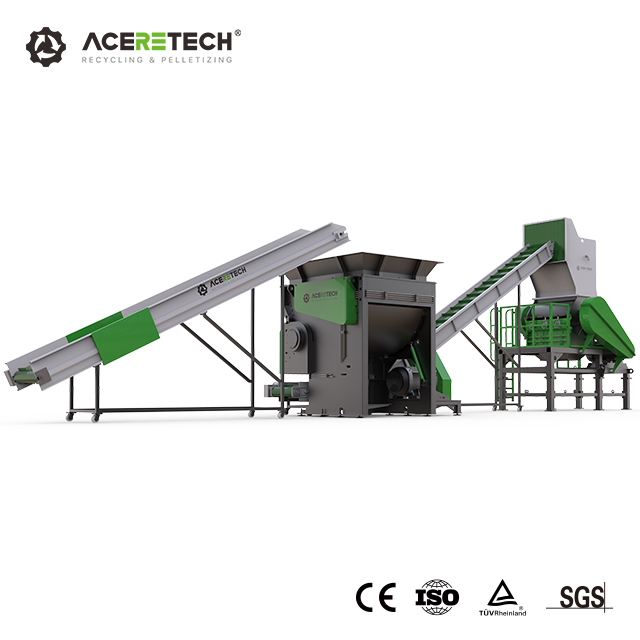 Polypropylene Bags Crusher Machine For Renewable Resource Recovery