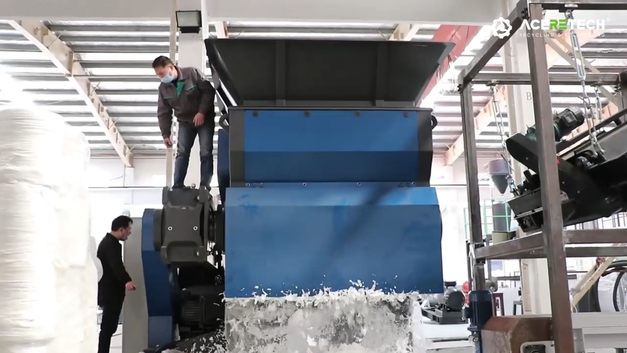 HS Shredder For Film Recycling
