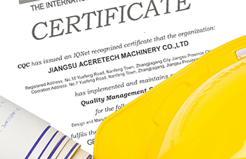 Another Symbol Of Strength - - Aceretech Achieves The ISO9001 Certificate