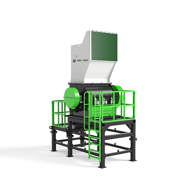 GF High Output Efficient Plastic Crusher for Bottles & Films Recycling