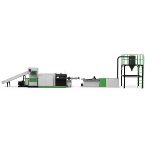 ASP Fully Automatic Plastic Recycling Shredding And Pelletizing Machine in Plant Recycling
