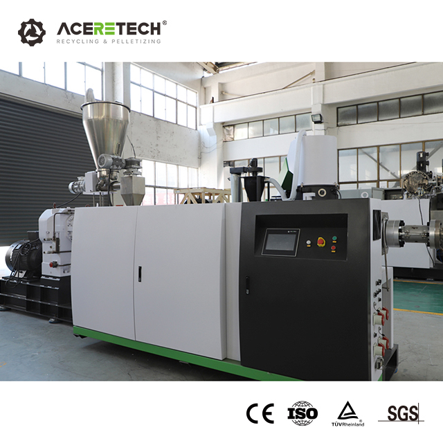 ACT Ce ISO Certificates Waste Plastic Pp Pe Pellet Film Pelletizer Machine Extruder