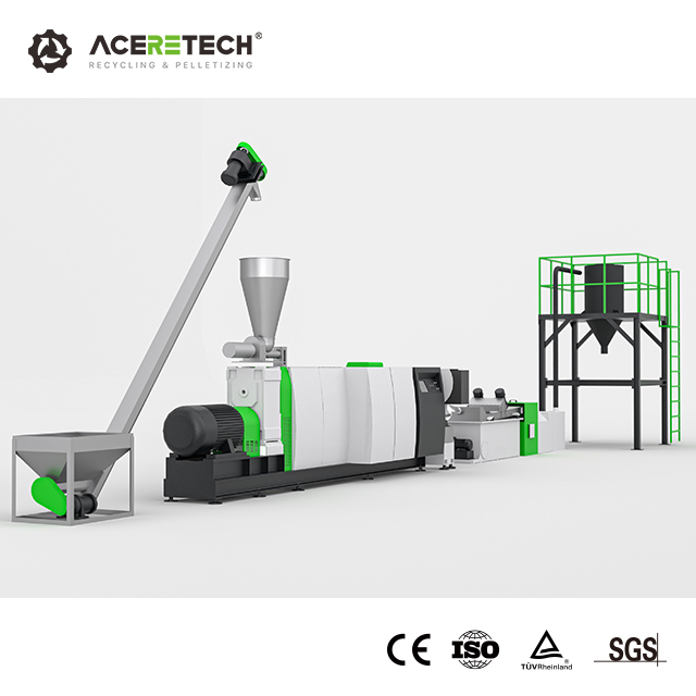 Aceretech China Factory Pvc Compounding Pellet Machine