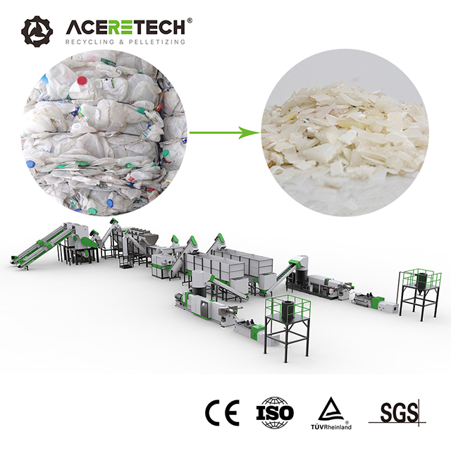AWS-HDPE Cheap Waste Bottle Recycling Line