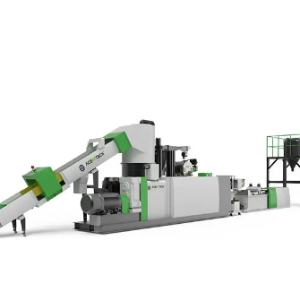 Plastic Pelletizing Machine Transmission and Hot and Cold System